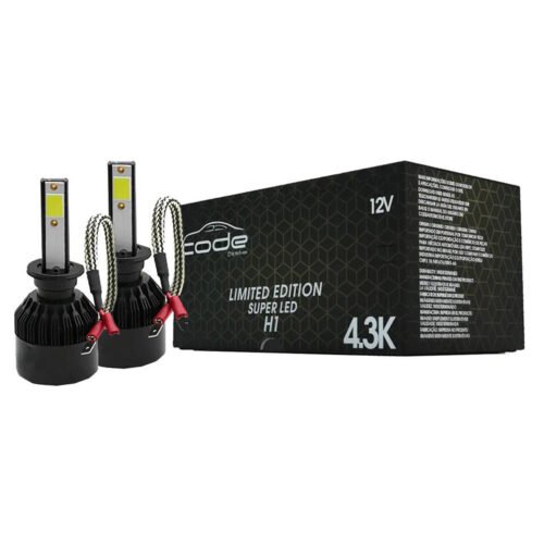 KIT LAMPADA AUTOMOTIVA LED 12V 4300K H1 CODE
