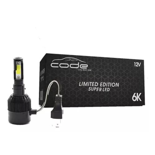 KIT LAMPADA AUTOMOTIVA LED 12V 6000K H4 CODE